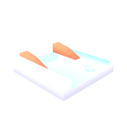 Snow Tile River Transition